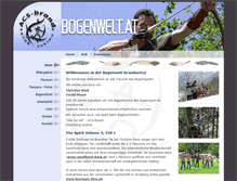 Tablet Screenshot of bogenwelt.at